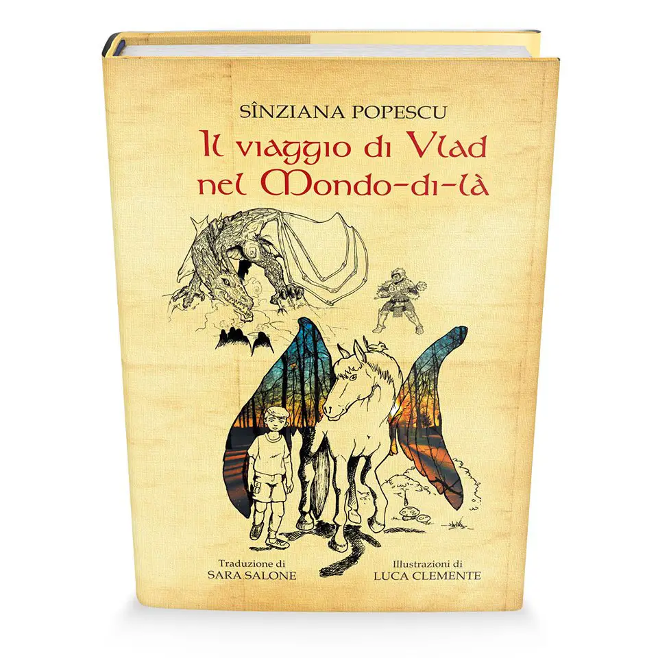 Coperta volumului „Il Viaggio di Vlad nel Mondo-di-lÃ ”